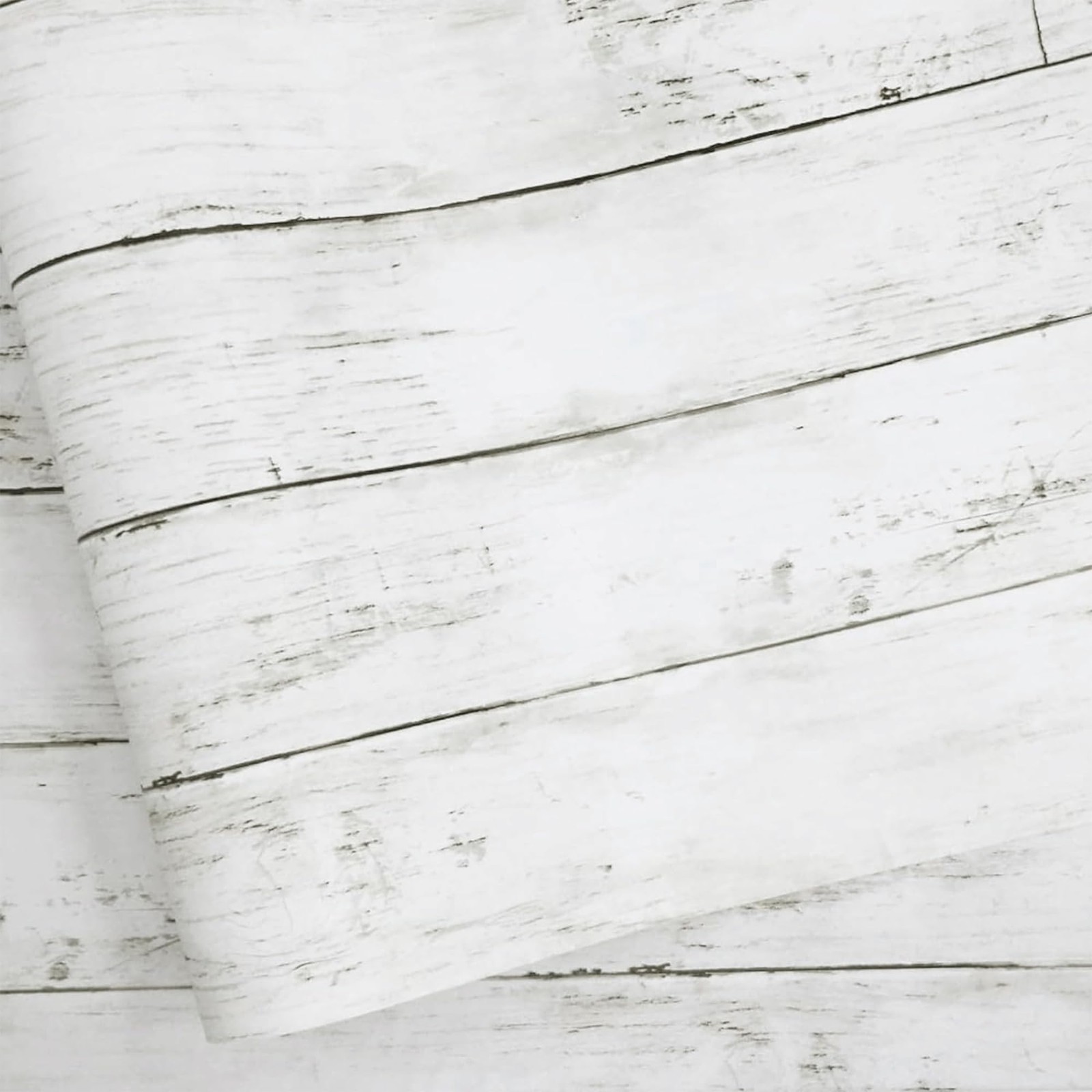 Abyssaly Peel and Stick Wallpaper 17.7″ X 118″ White x 118″, White/Gray