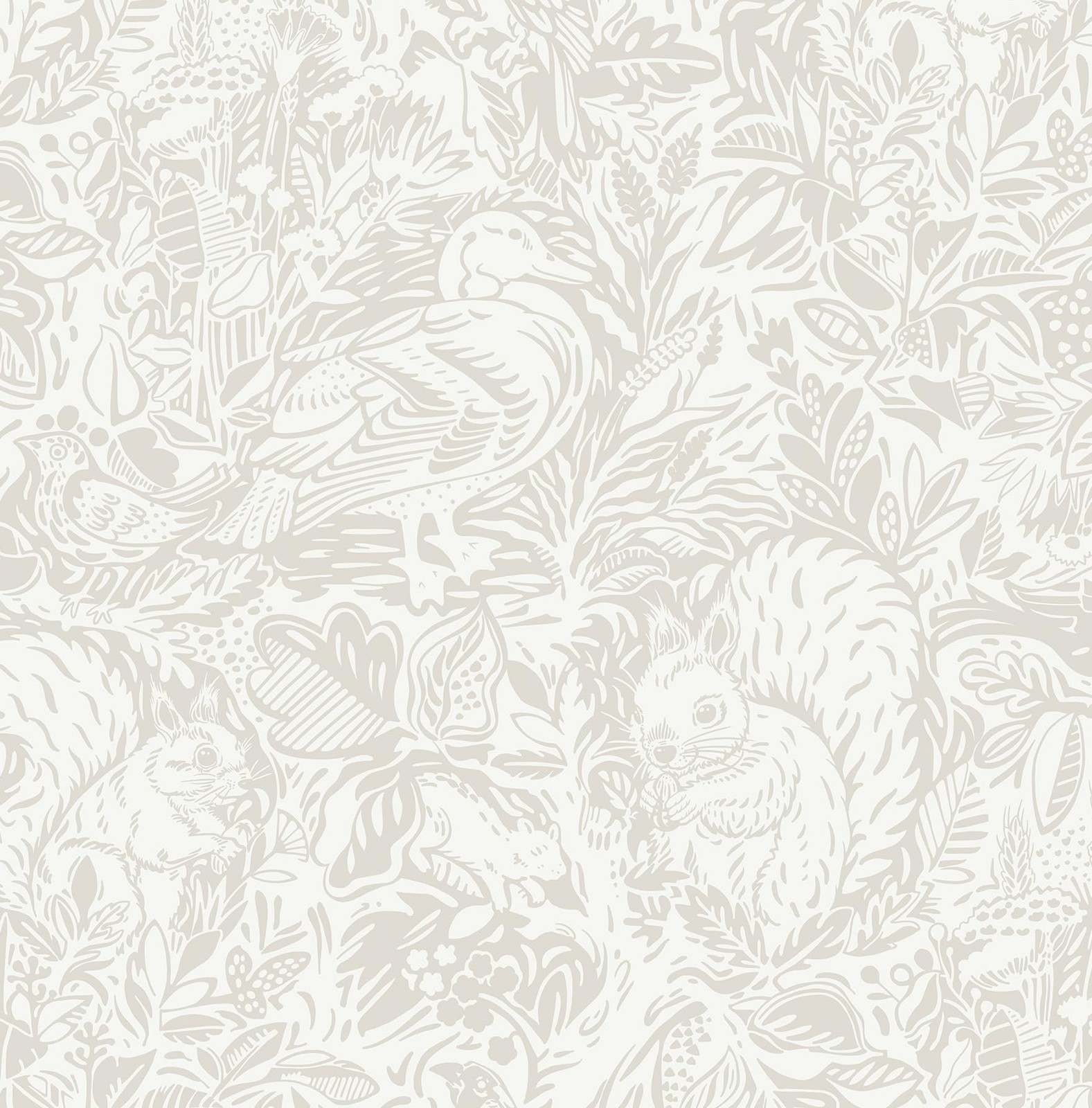 Micpolo Peel and Stick Wallpaper Boho Cream 16.1″ x 118″,