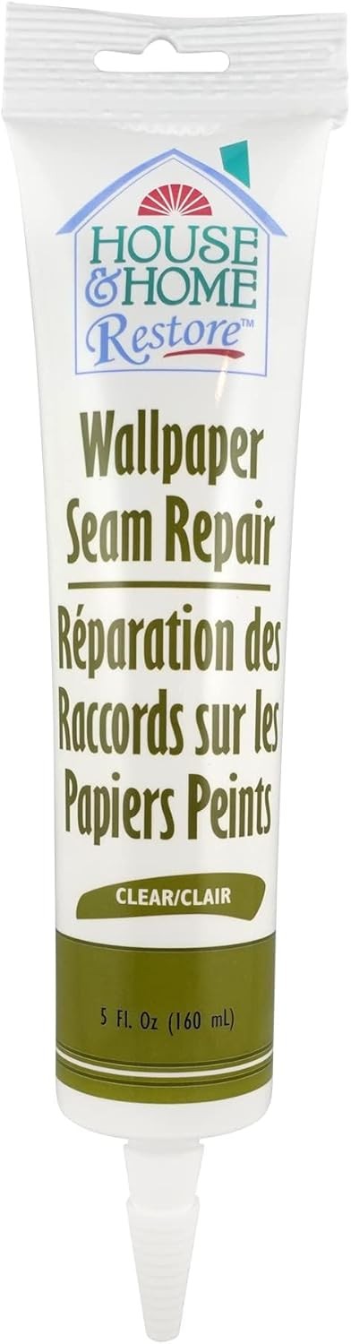 Wallpaper Seam Repair Adhesive – Odorless, Water Cleanup, Strong Bond