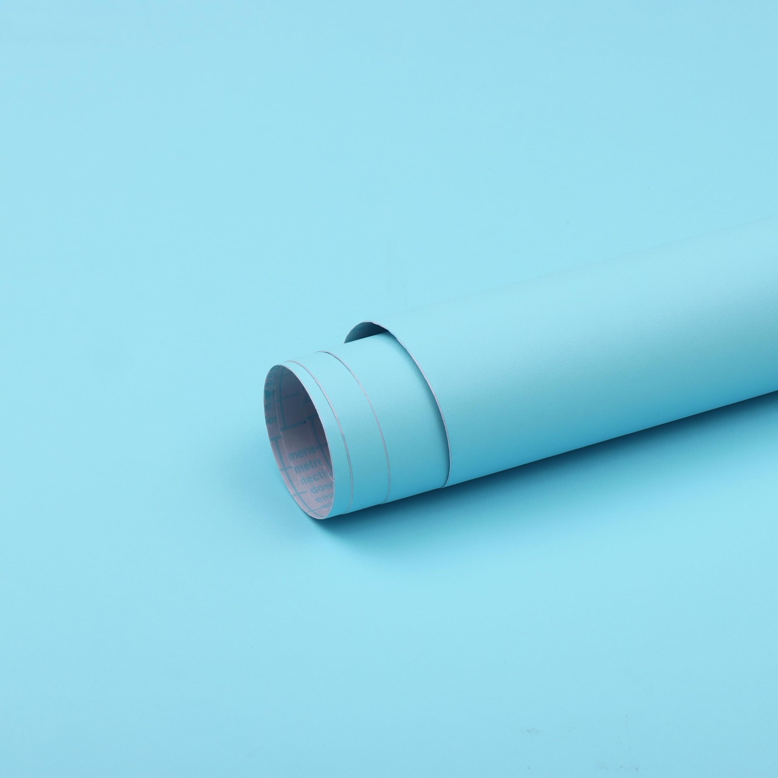Micpolo 15.7″ x 118″ Blue Wallpaper Peel and Stick x 118″, Light Blue-2