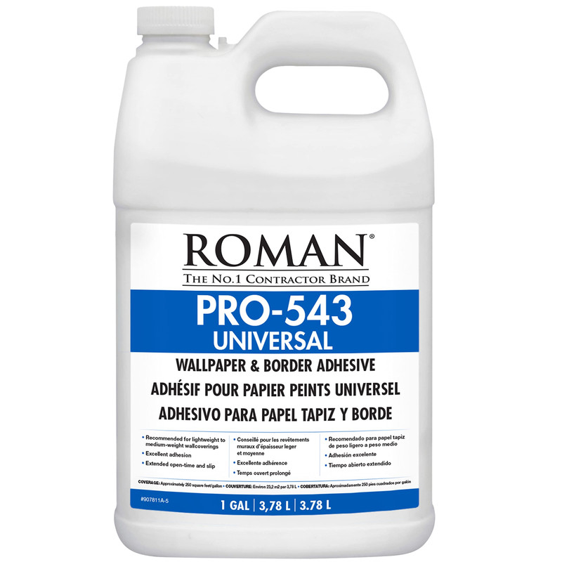 Roman Products Romans Pro-543 Universal Border And Wallpaper Adhesive For Home