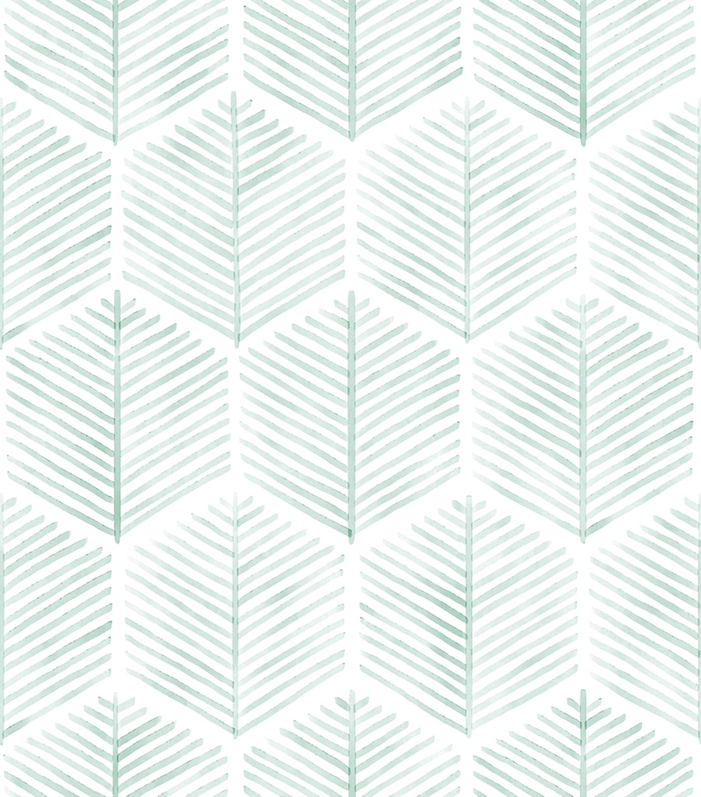 MelunMer Modern Peel and Stick Wallpaper Boho 78.7″×17.3″ （9.5 Sq.ft）, Green