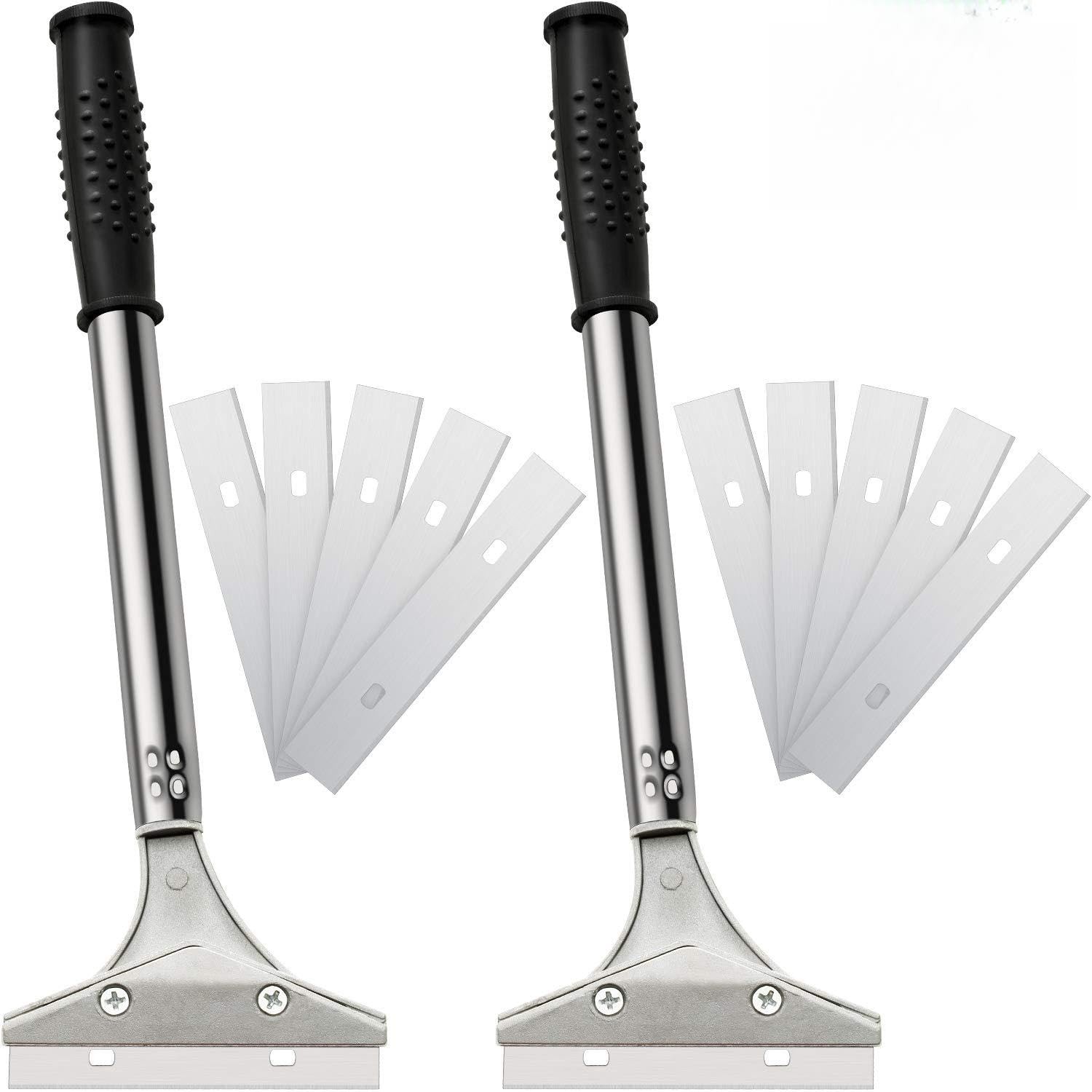 Mudder 4 Inch Razor Blade Scraper Tool Wallpaper Floor Tile Paint Black