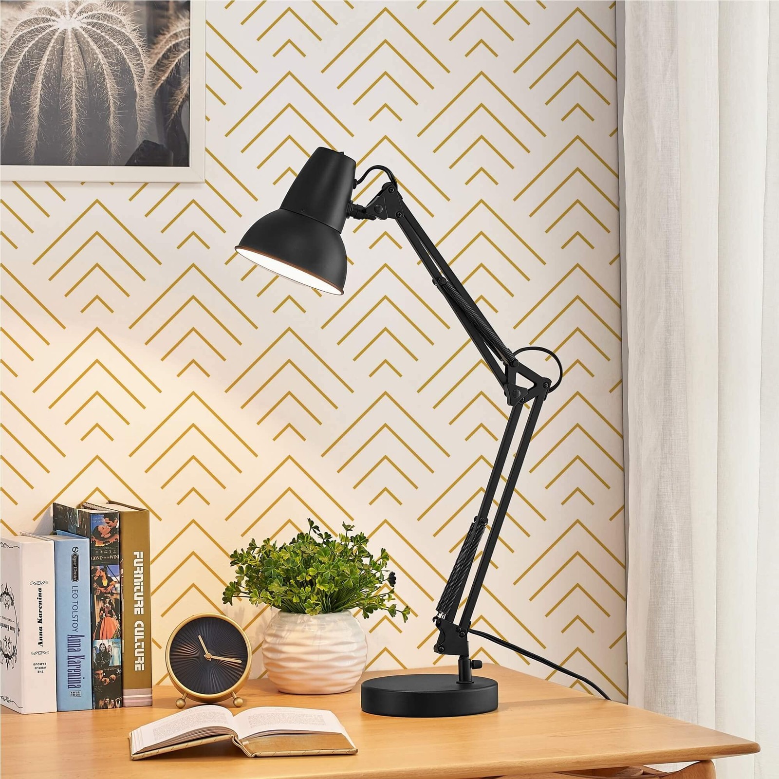 Heroad Peel and Stick Wallpaper 196″x17.3″ 17.3″ x 196″, White Gold