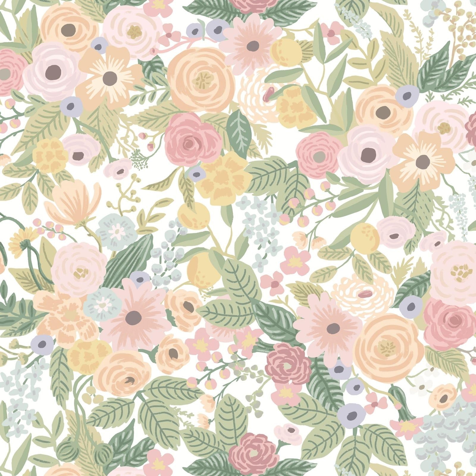 Ismoon Peel and Stick Wallpaper Boho Pink 16.1″ x 78.7″, White