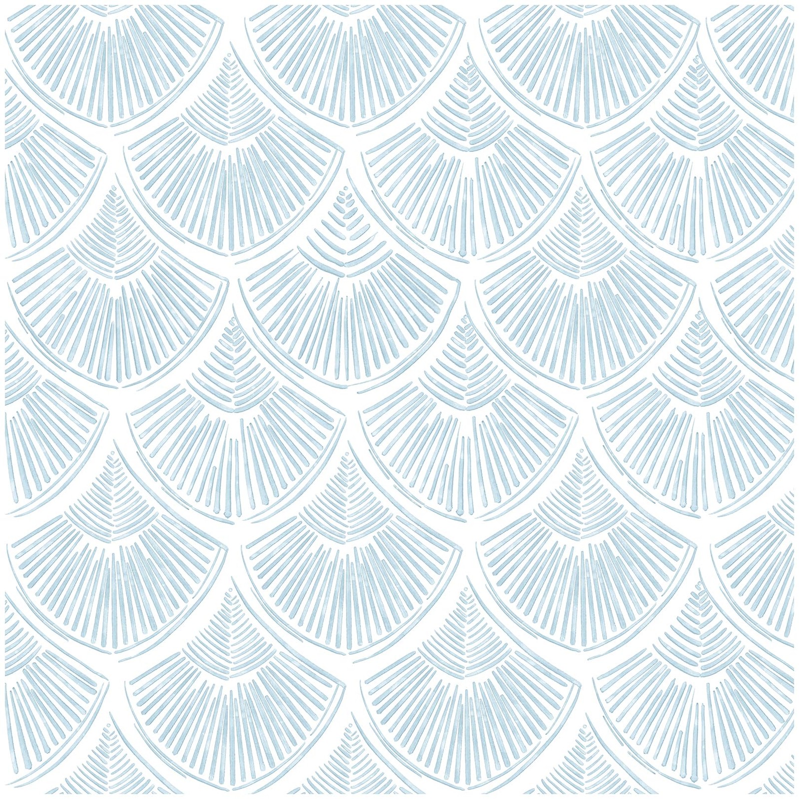 Modern Peel and Stick Wallpaper 17.3»×78.8» 17.3″ x 78.8″, blue white