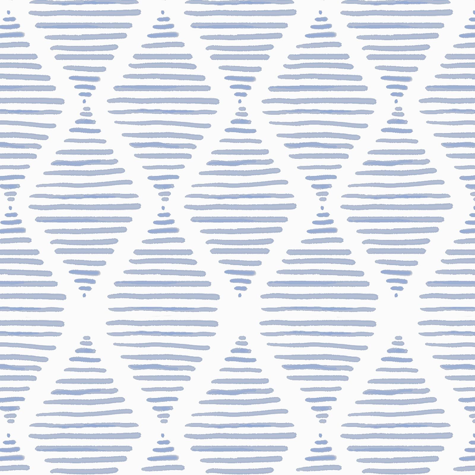 WENMER Geometric Peel and Stick Wallpaper 17.3″ x 118″ x 118″, Blue