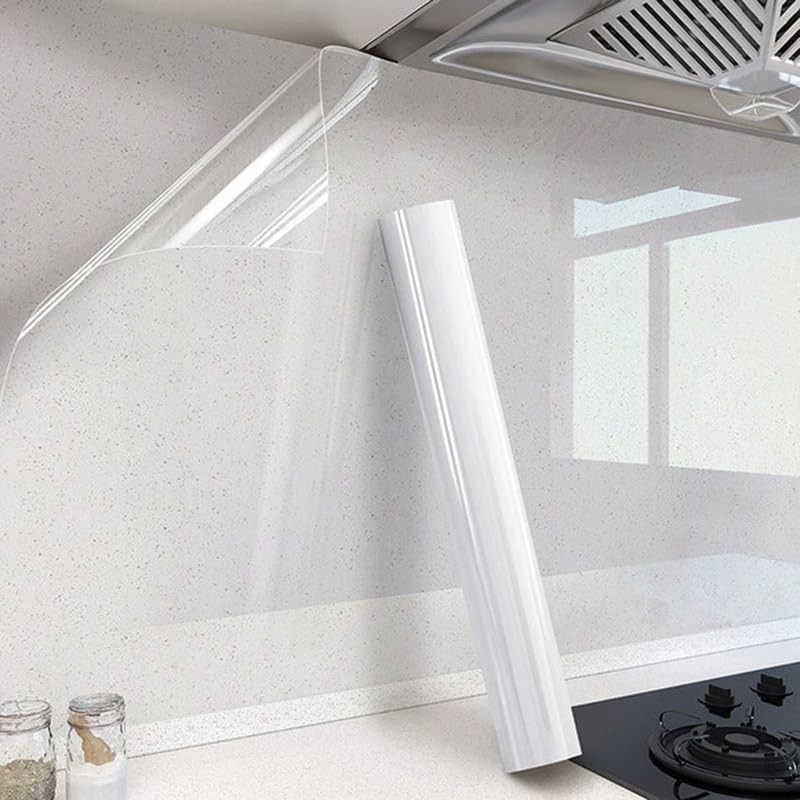 Clear Contact Paper Peel and Stick Wallpaper 15.7 x 78.8 Inch